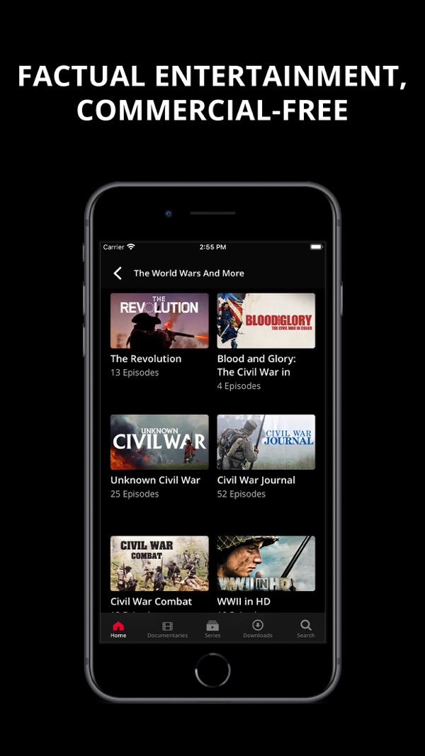 HISTORY Vault App Store screenshot 2