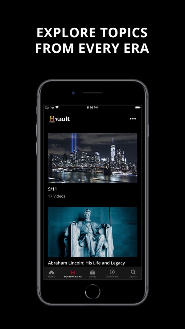 HISTORY Vault App Store screenshot 3